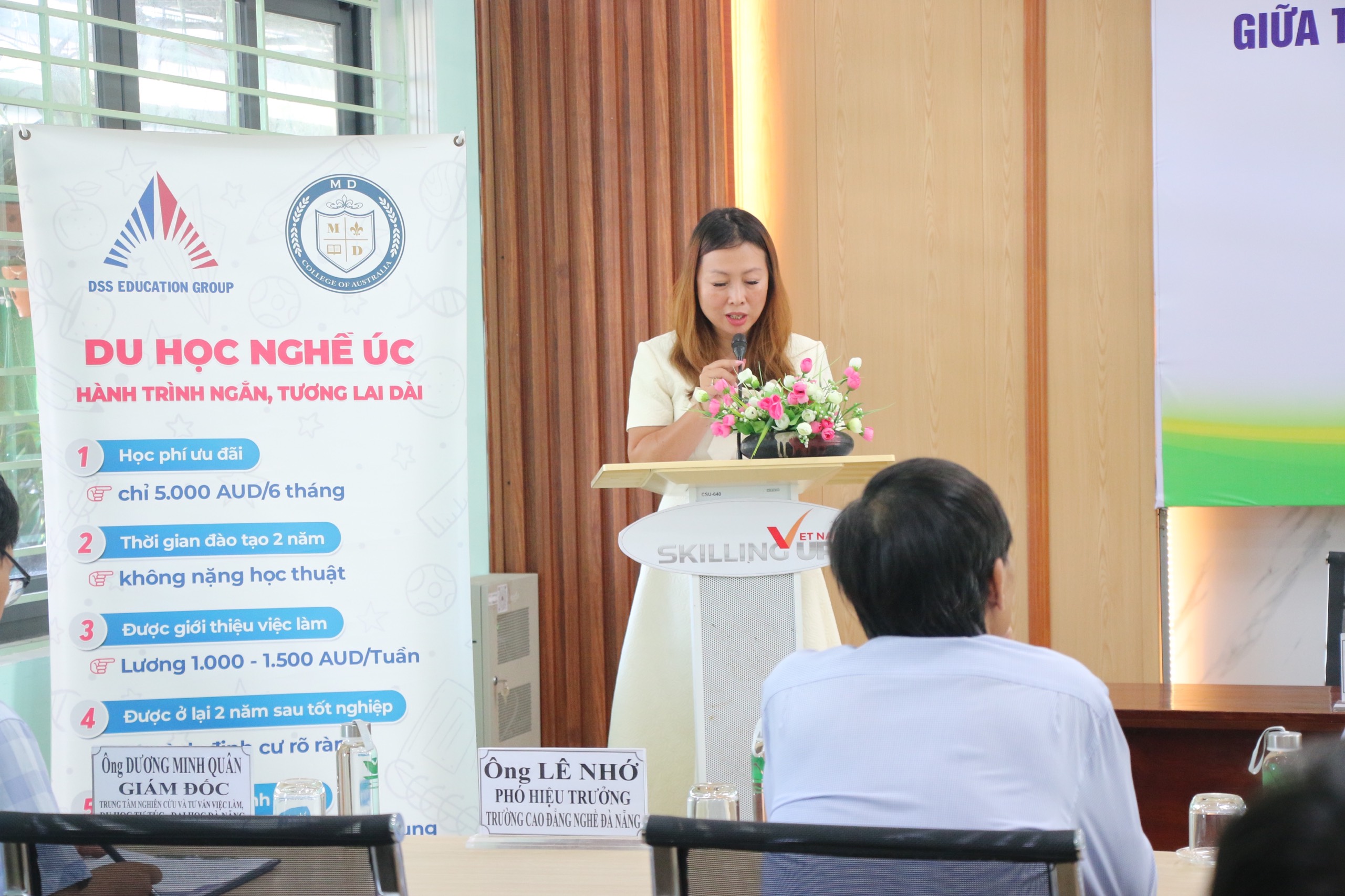 Bà Daisy Nguyễn - CEO/Founder DSS Group, đồng sở hữu Trường MD College Of Australia